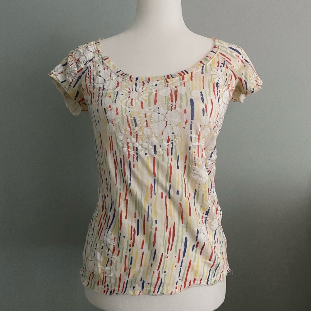 Anthropologie Striped T-Shirt